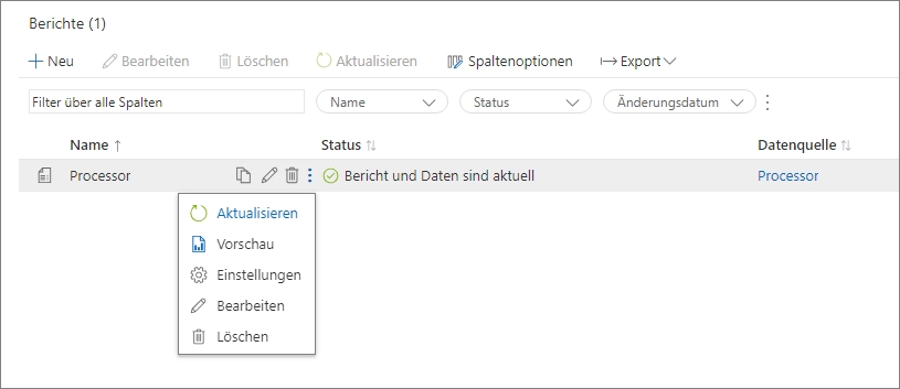 Aktualisieren Aktualisieren