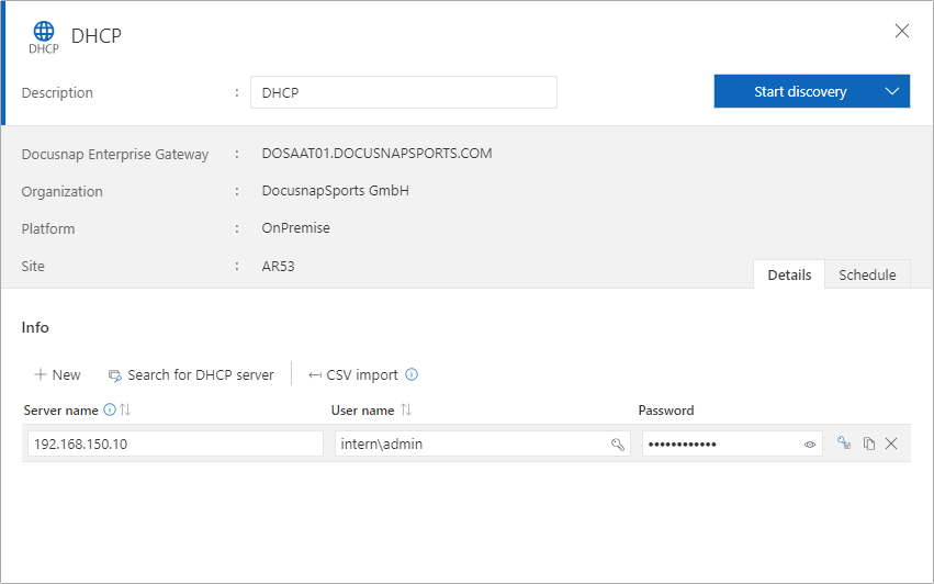 Microsoft DHCP Server Discovery Wizard